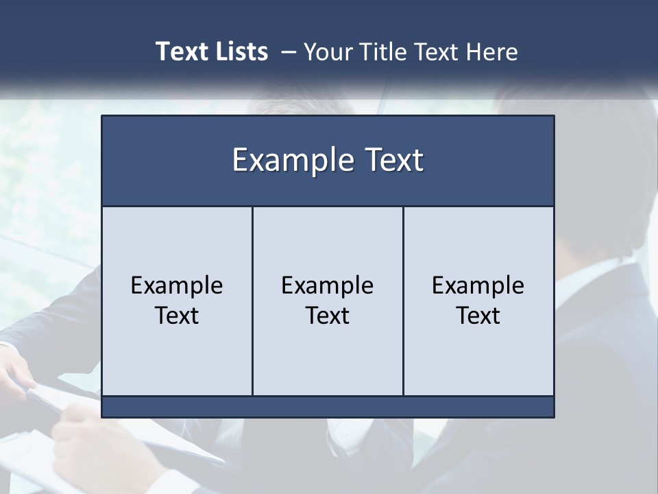 Smart Business Handsome PowerPoint Template