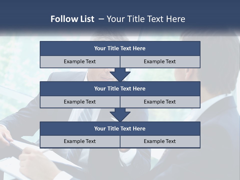 Smart Business Handsome PowerPoint Template