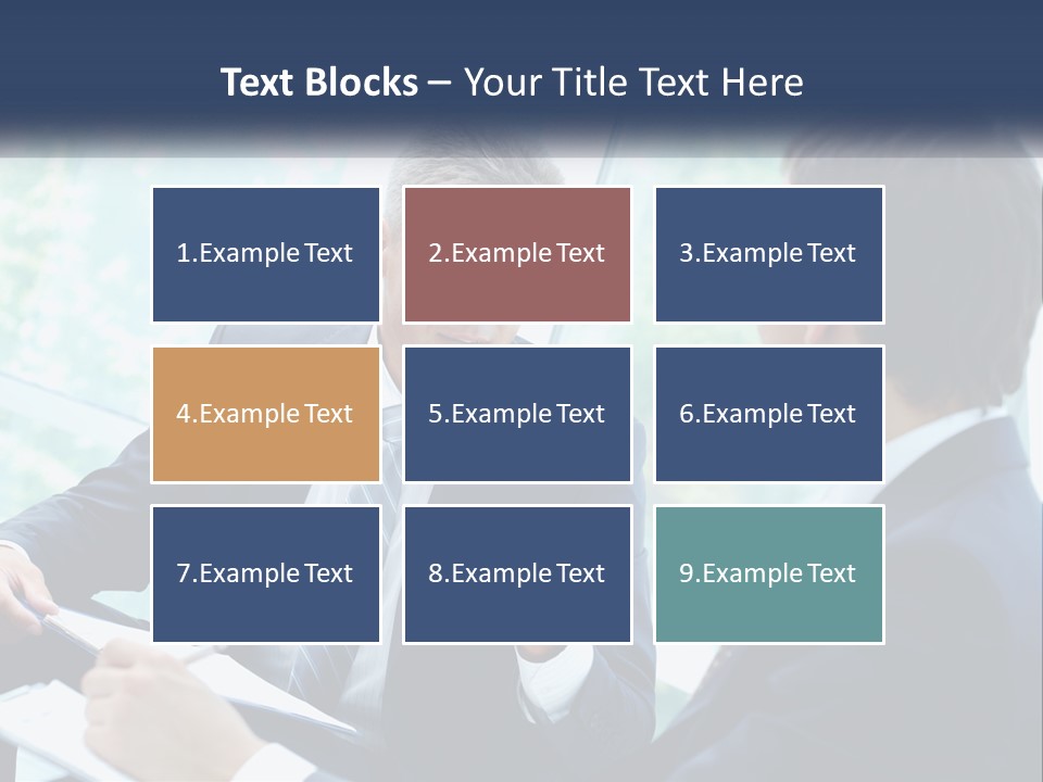Smart Business Handsome PowerPoint Template