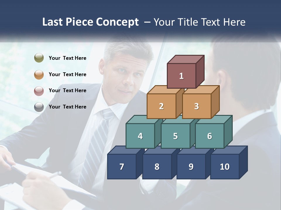 Smart Business Handsome PowerPoint Template