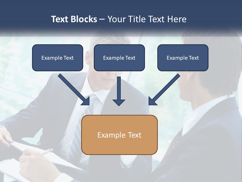 Smart Business Handsome PowerPoint Template