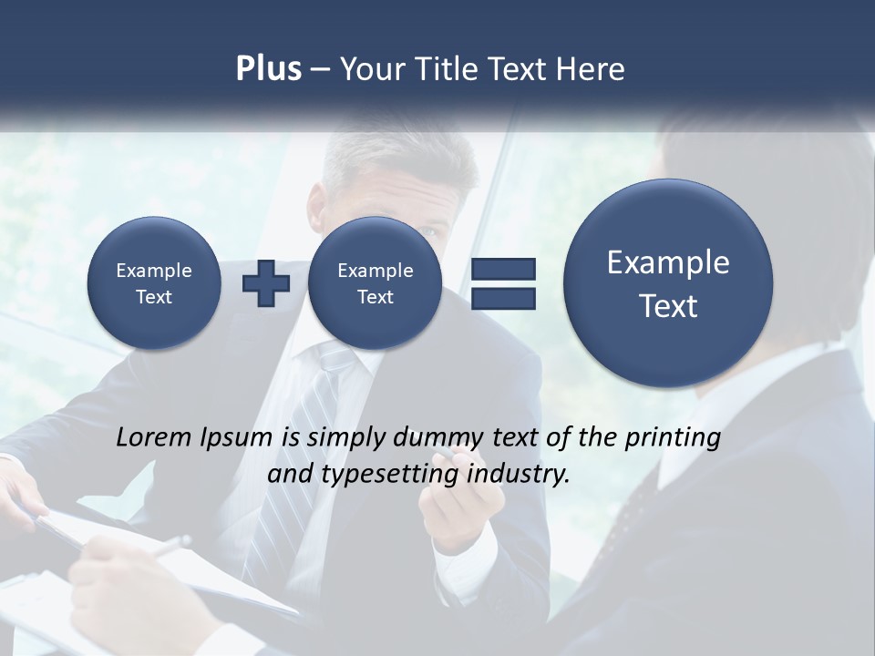 Smart Business Handsome PowerPoint Template