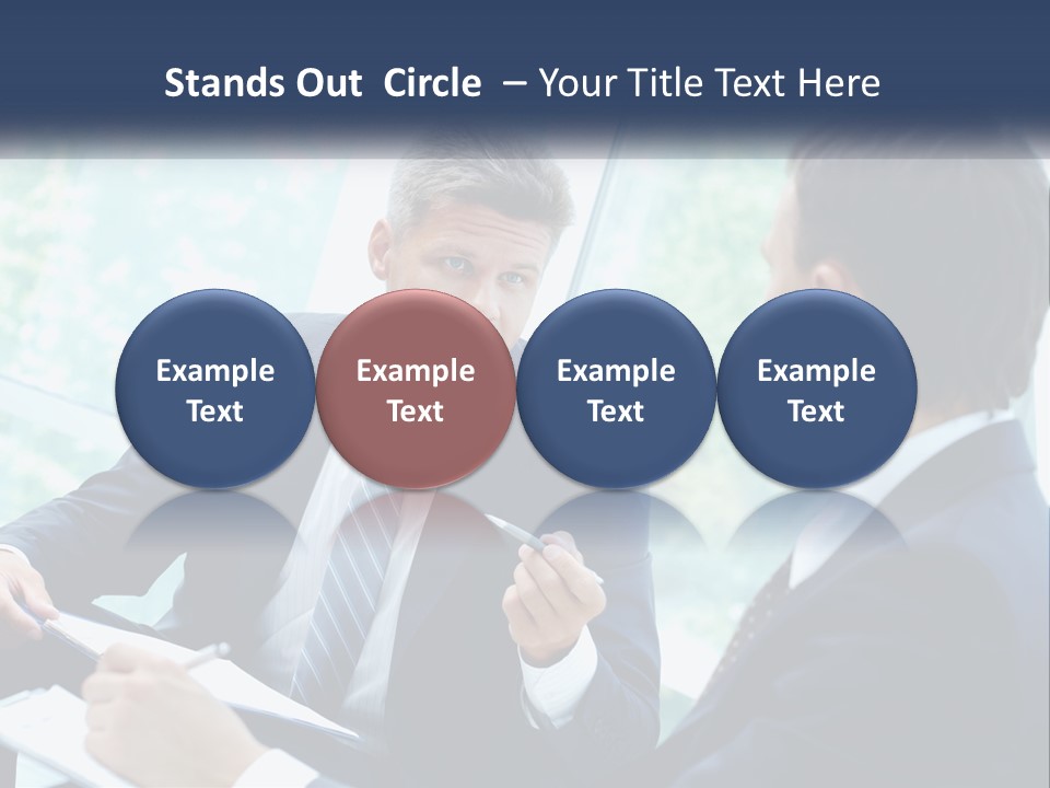 Smart Business Handsome PowerPoint Template