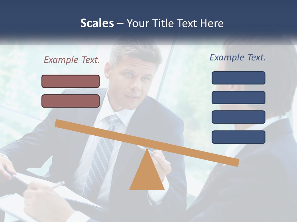 Smart Business Handsome PowerPoint Template