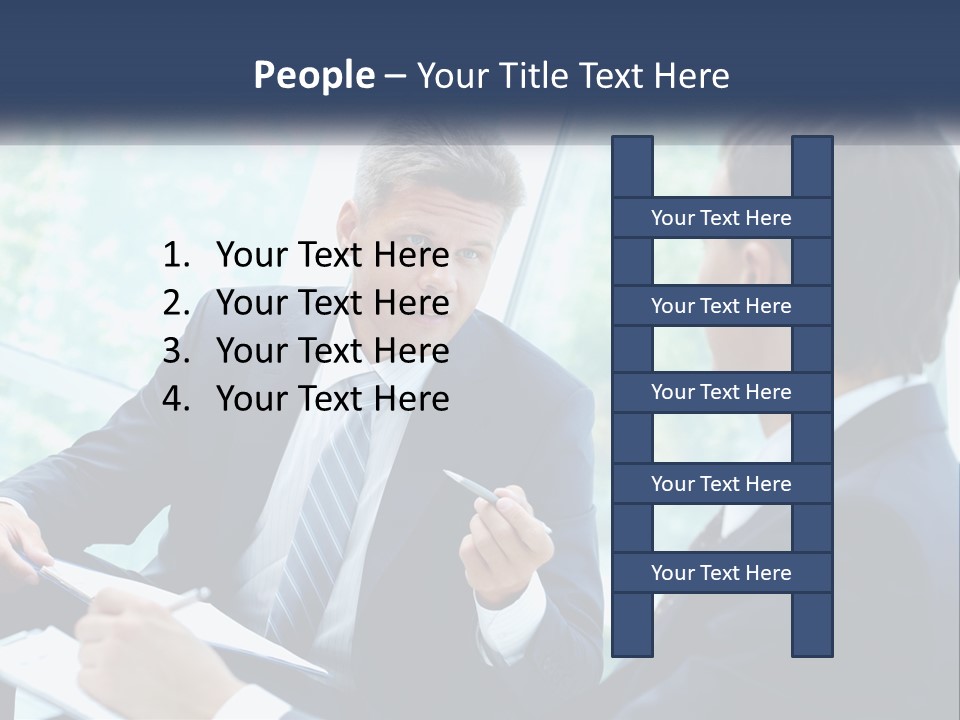 Smart Business Handsome PowerPoint Template