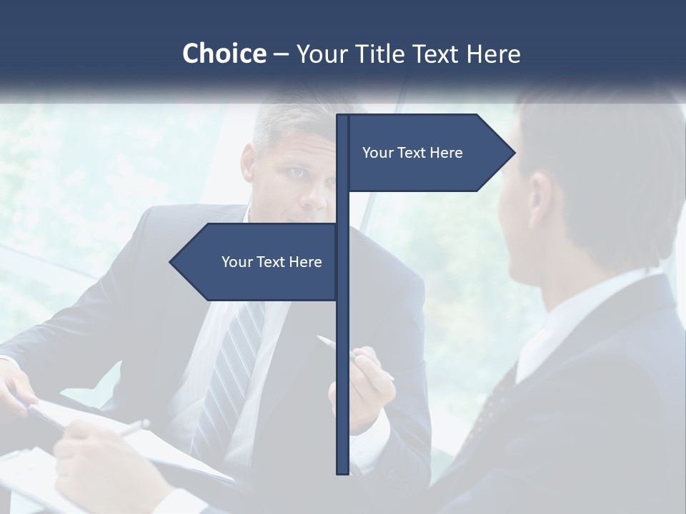 Smart Business Handsome PowerPoint Template