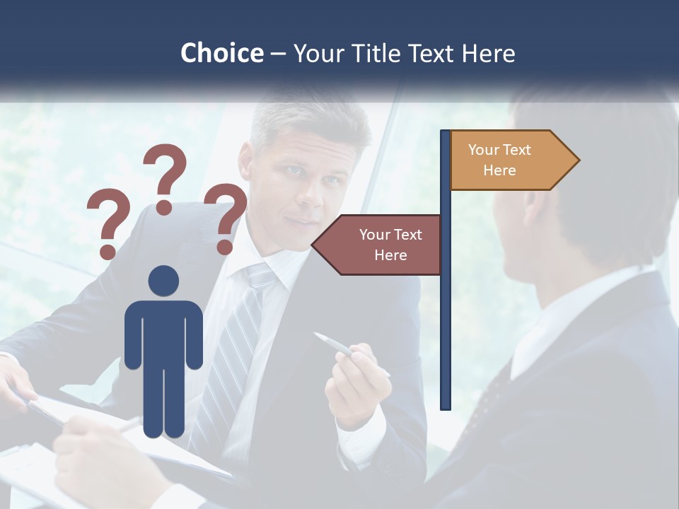 Smart Business Handsome PowerPoint Template