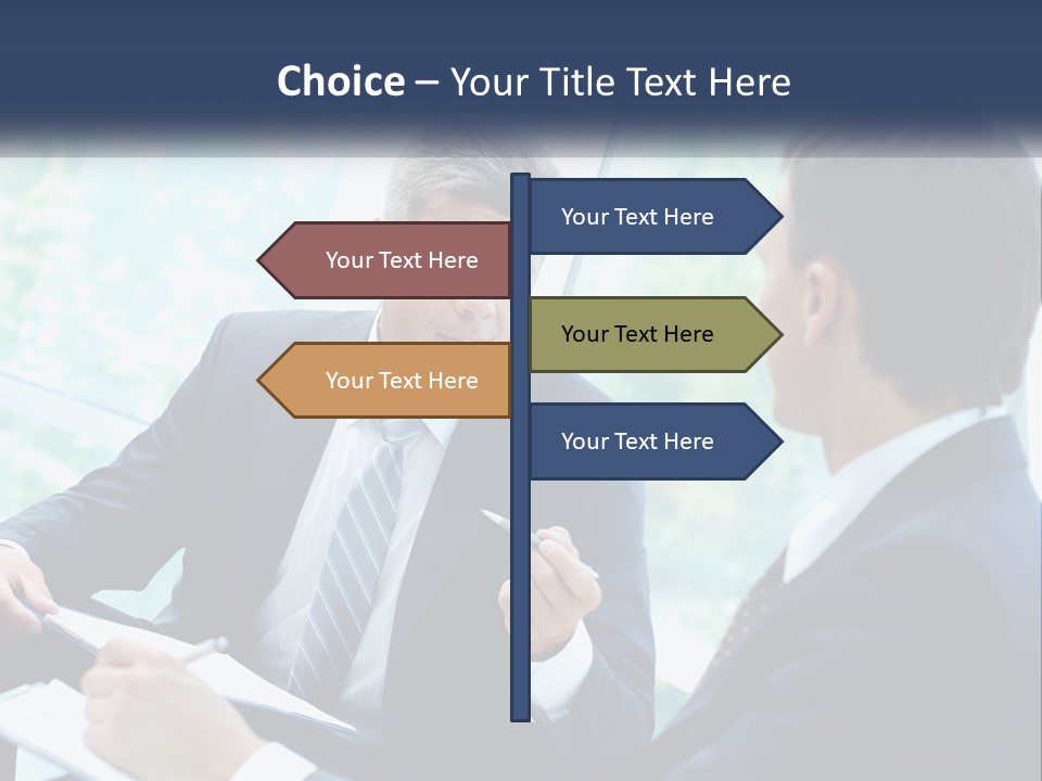 Smart Business Handsome PowerPoint Template