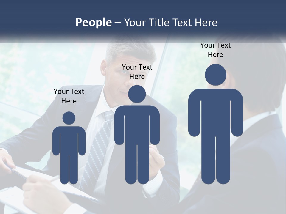 Smart Business Handsome PowerPoint Template