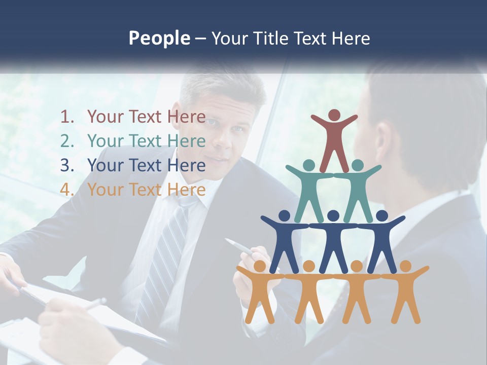 Smart Business Handsome PowerPoint Template