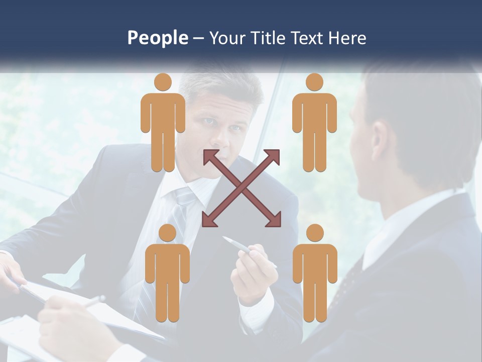 Smart Business Handsome PowerPoint Template