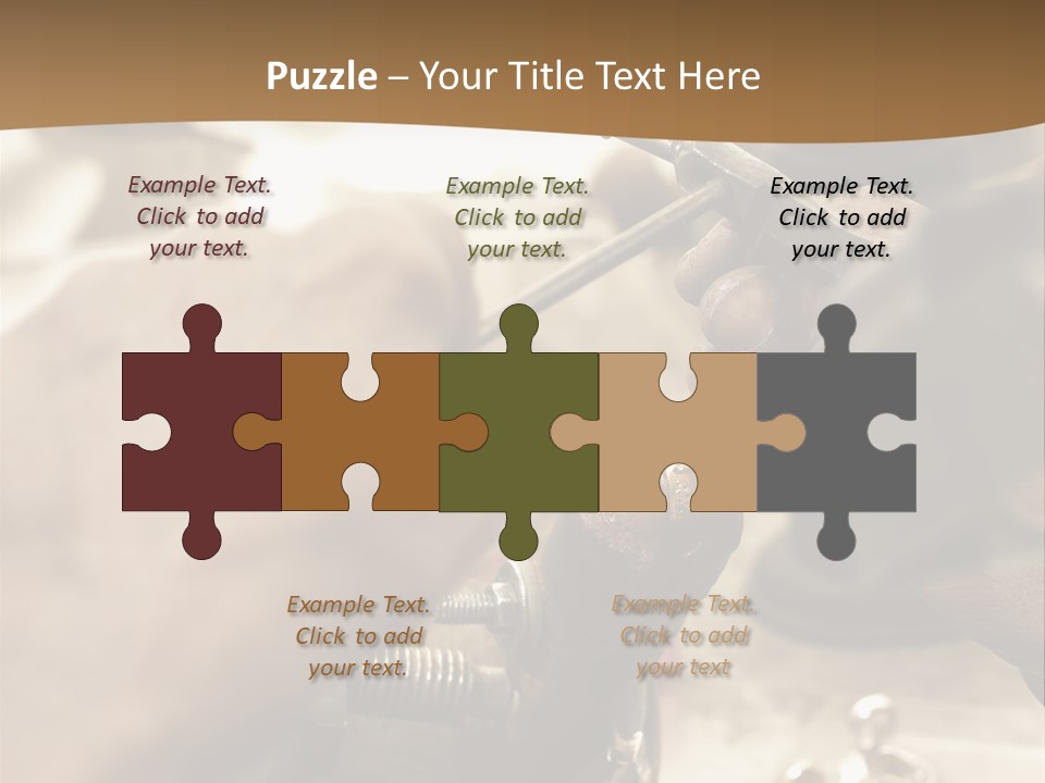 Workshop Jewels Pricey PowerPoint Template