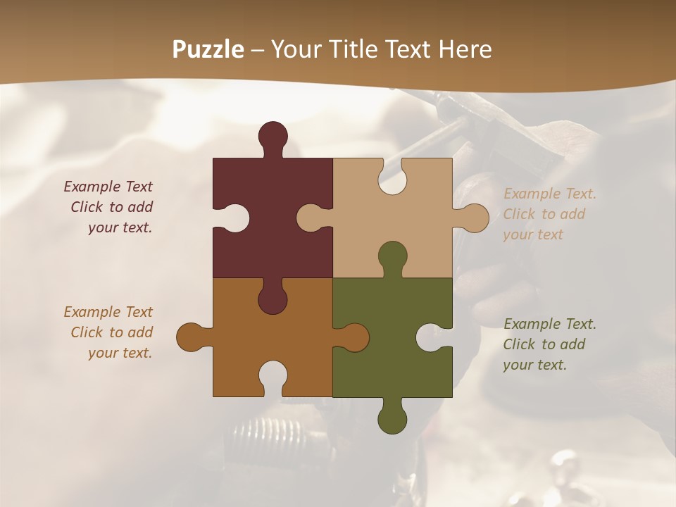 Workshop Jewels Pricey PowerPoint Template