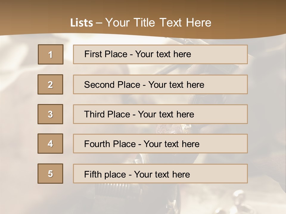 Workshop Jewels Pricey PowerPoint Template