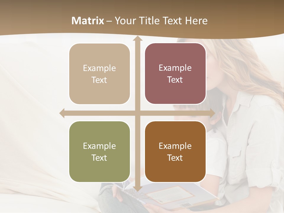 Lifestyle Affectionate Reading PowerPoint Template