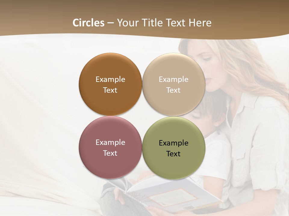 Lifestyle Affectionate Reading PowerPoint Template