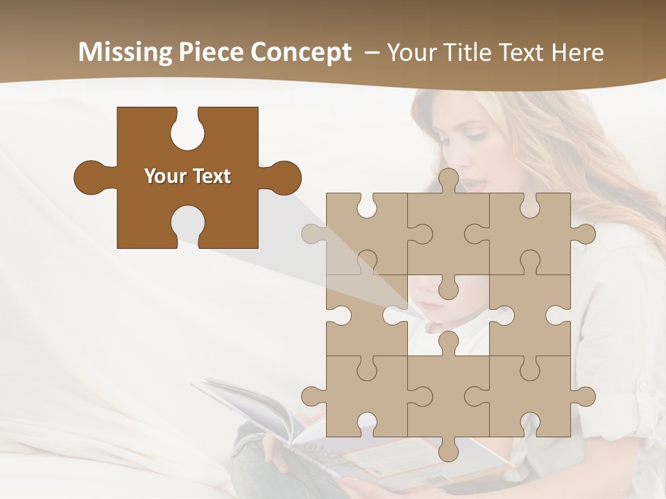 Lifestyle Affectionate Reading PowerPoint Template