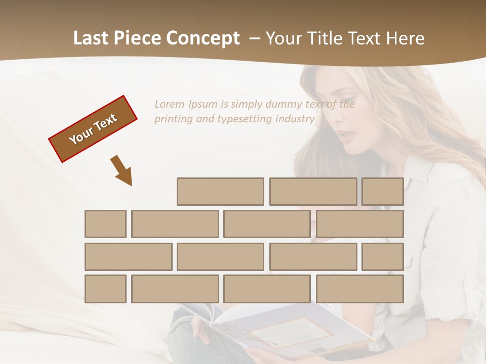Lifestyle Affectionate Reading PowerPoint Template
