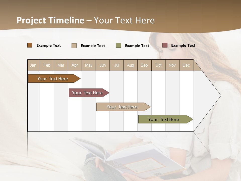 Lifestyle Affectionate Reading PowerPoint Template