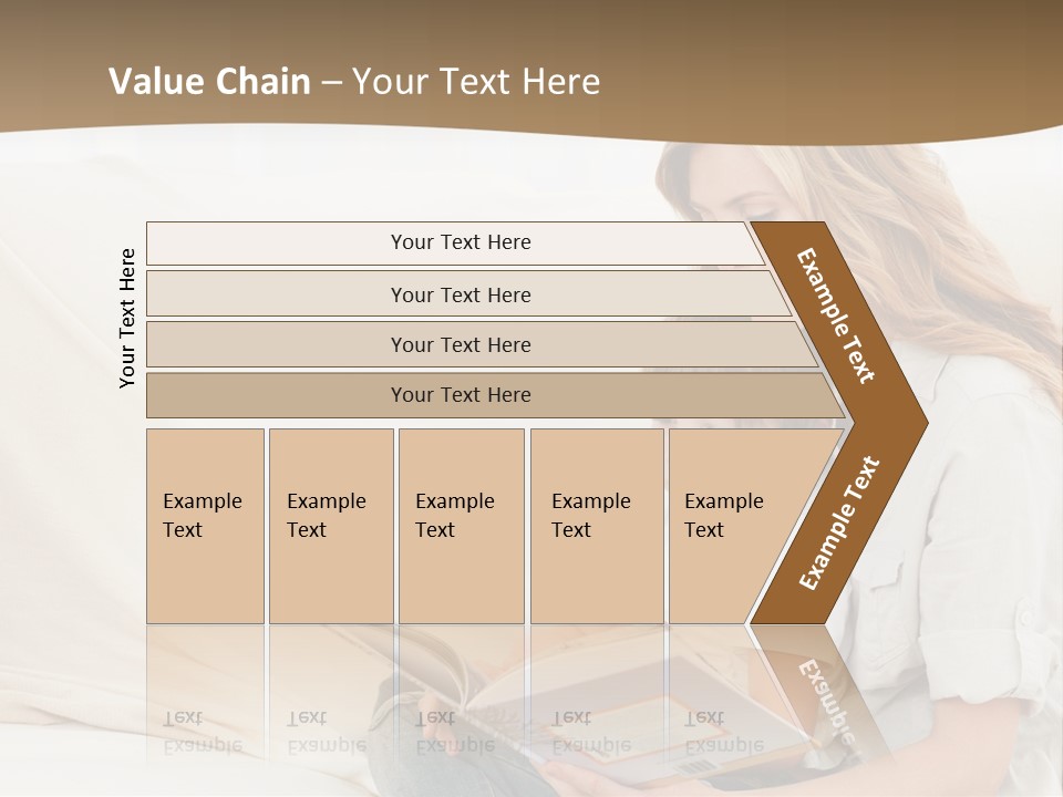 Lifestyle Affectionate Reading PowerPoint Template