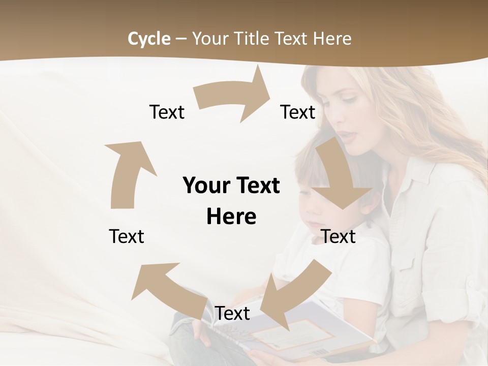 Lifestyle Affectionate Reading PowerPoint Template
