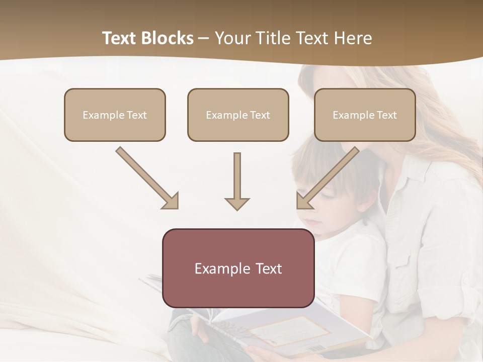 Lifestyle Affectionate Reading PowerPoint Template