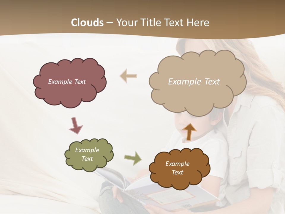 Lifestyle Affectionate Reading PowerPoint Template
