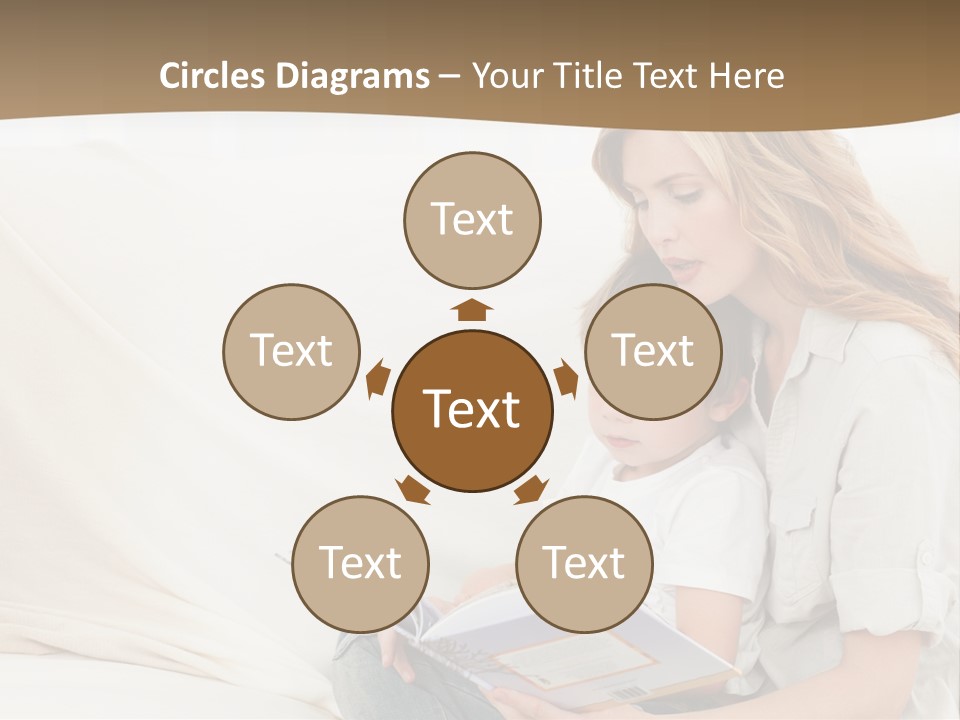 Lifestyle Affectionate Reading PowerPoint Template