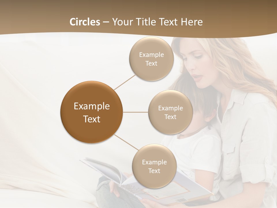 Lifestyle Affectionate Reading PowerPoint Template