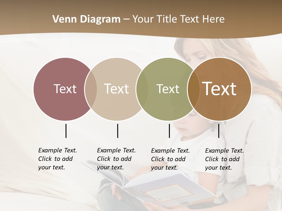 Lifestyle Affectionate Reading PowerPoint Template