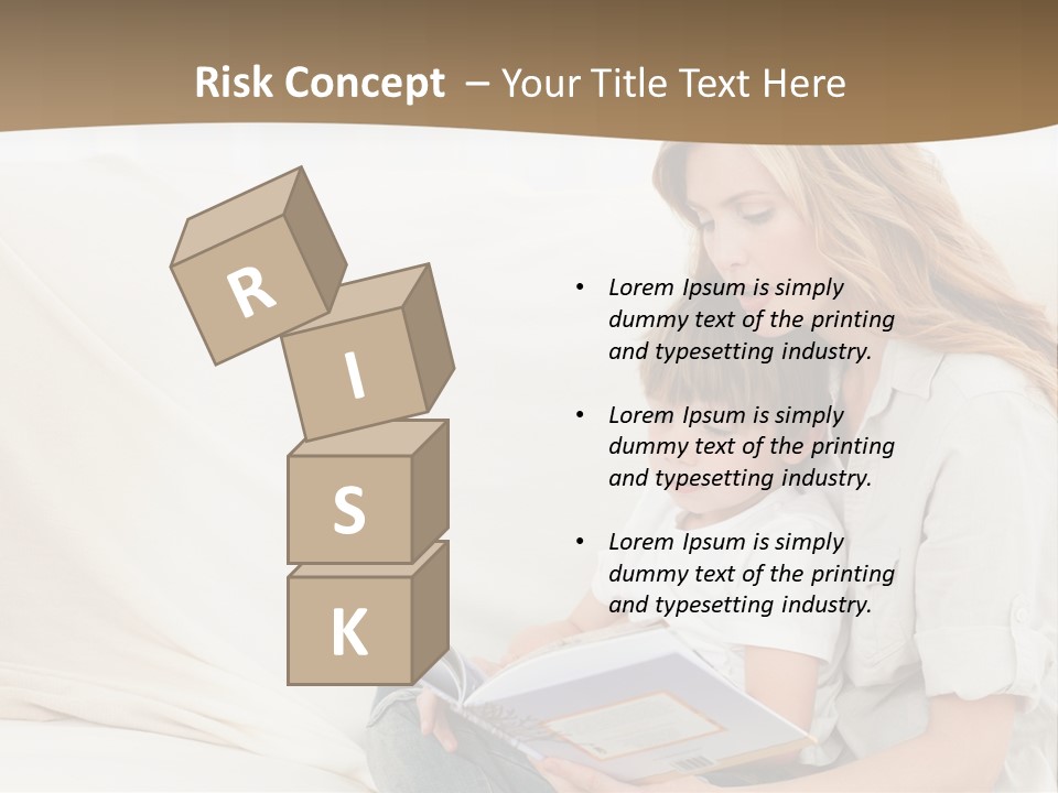 Lifestyle Affectionate Reading PowerPoint Template