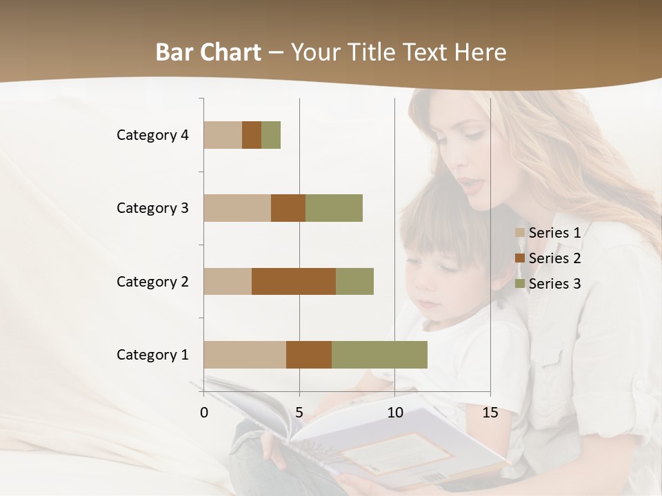 Lifestyle Affectionate Reading PowerPoint Template