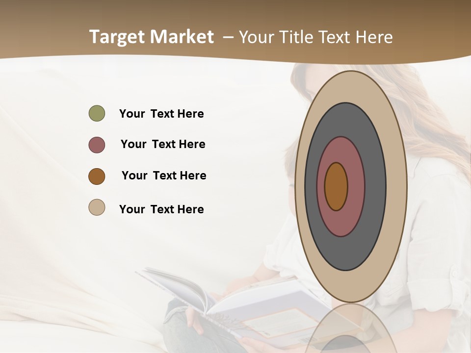 Lifestyle Affectionate Reading PowerPoint Template