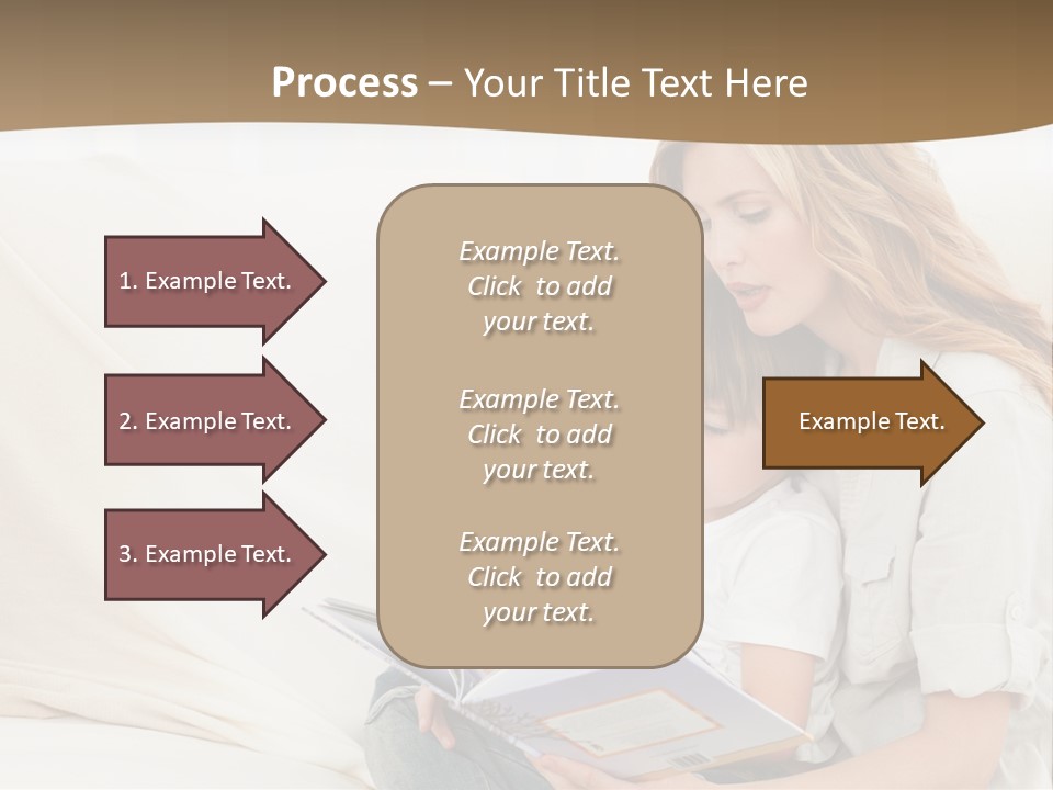 Lifestyle Affectionate Reading PowerPoint Template
