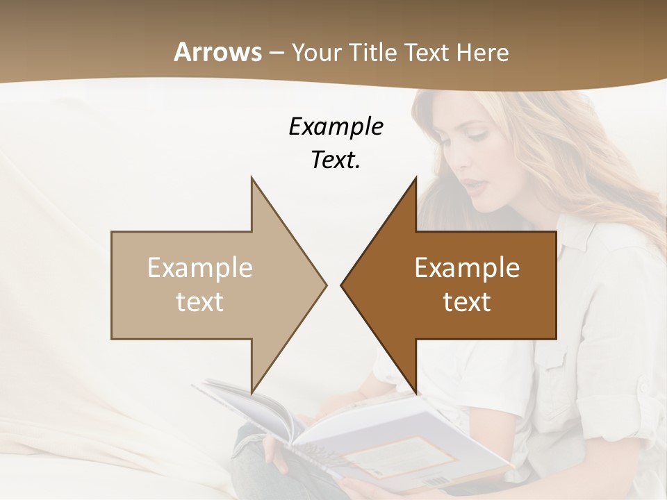 Lifestyle Affectionate Reading PowerPoint Template