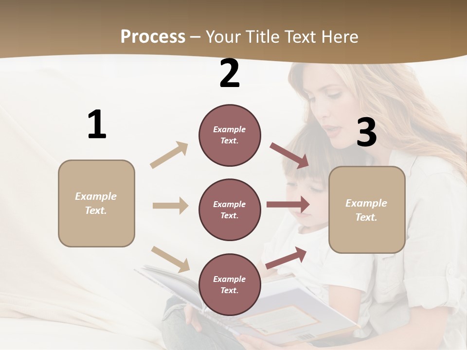 Lifestyle Affectionate Reading PowerPoint Template