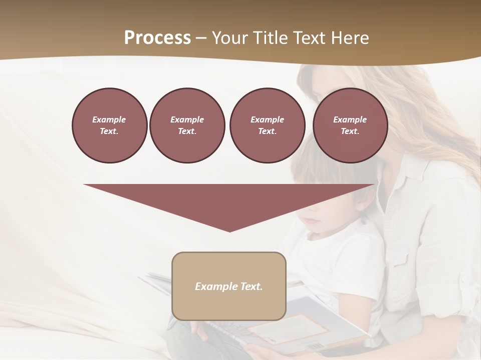 Lifestyle Affectionate Reading PowerPoint Template