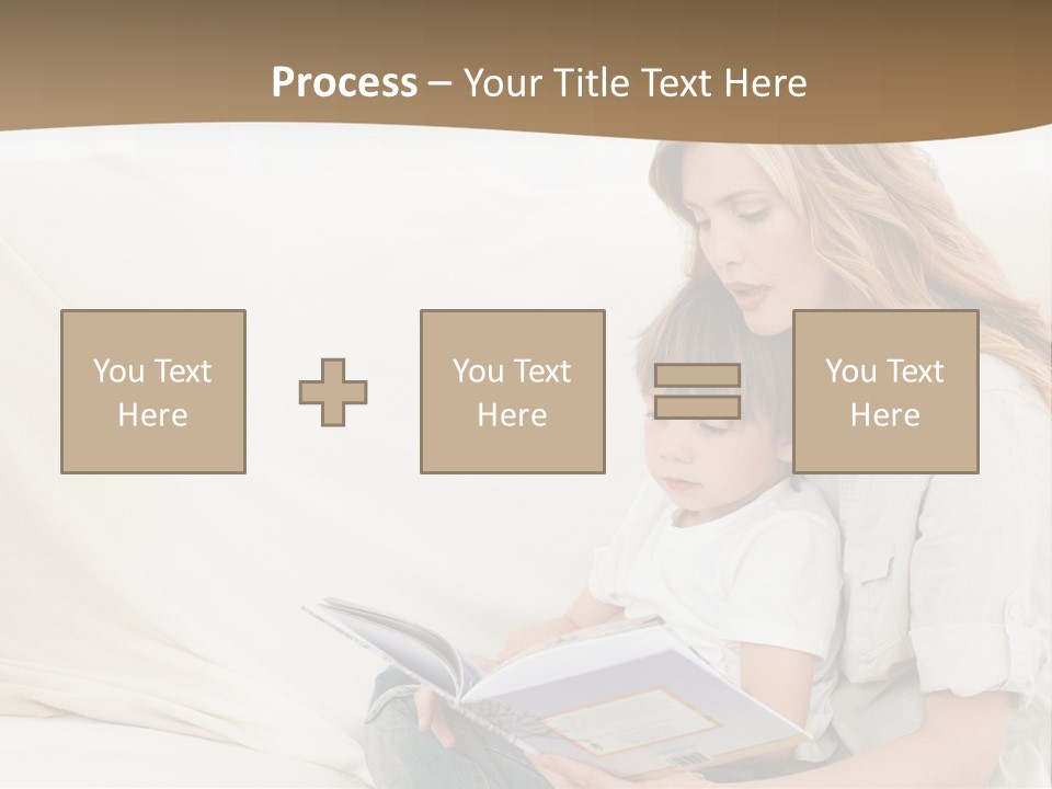 Lifestyle Affectionate Reading PowerPoint Template