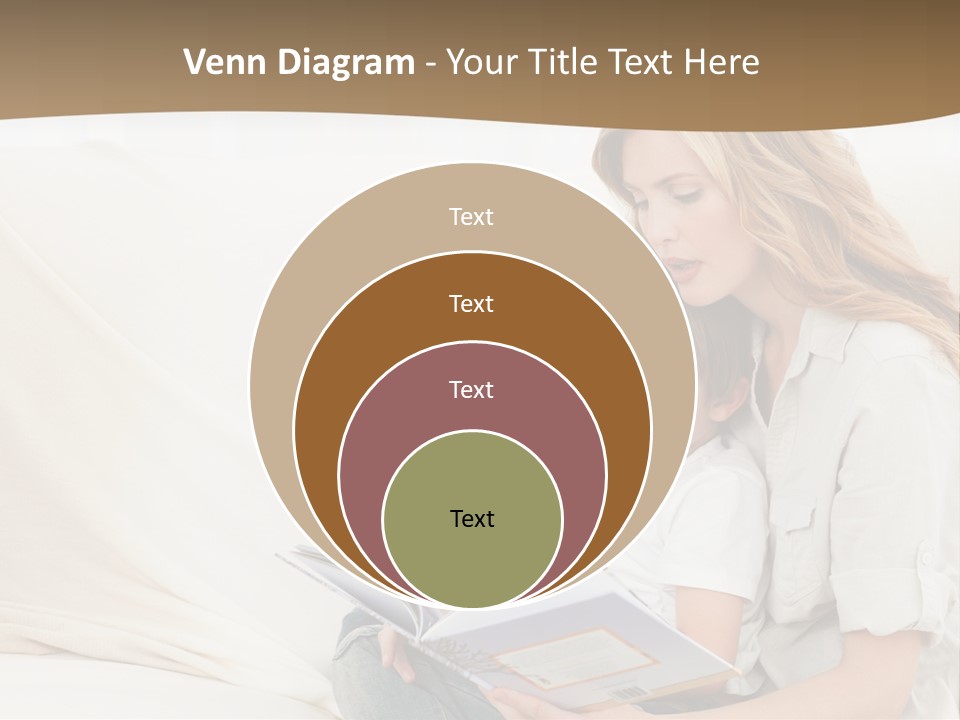 Lifestyle Affectionate Reading PowerPoint Template