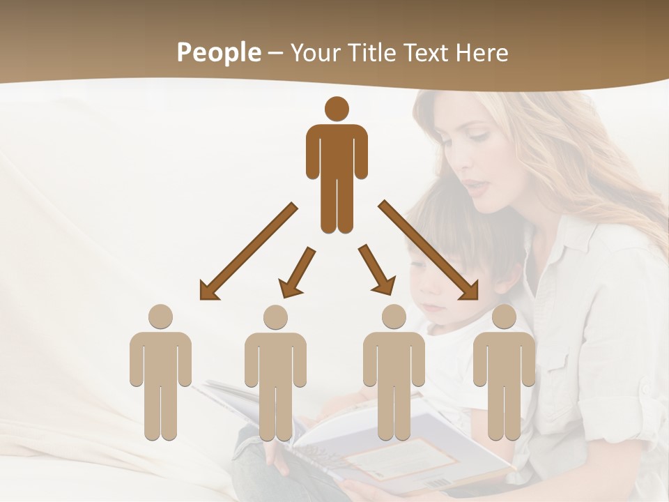 Lifestyle Affectionate Reading PowerPoint Template