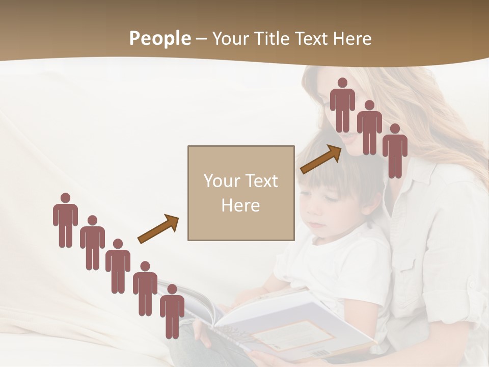 Lifestyle Affectionate Reading PowerPoint Template