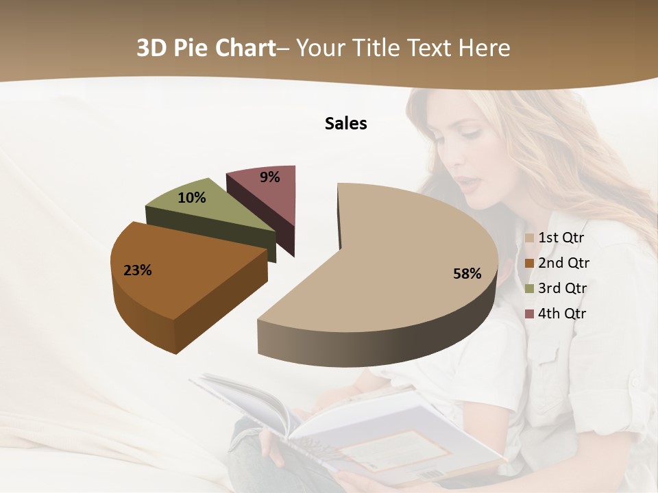 Lifestyle Affectionate Reading PowerPoint Template