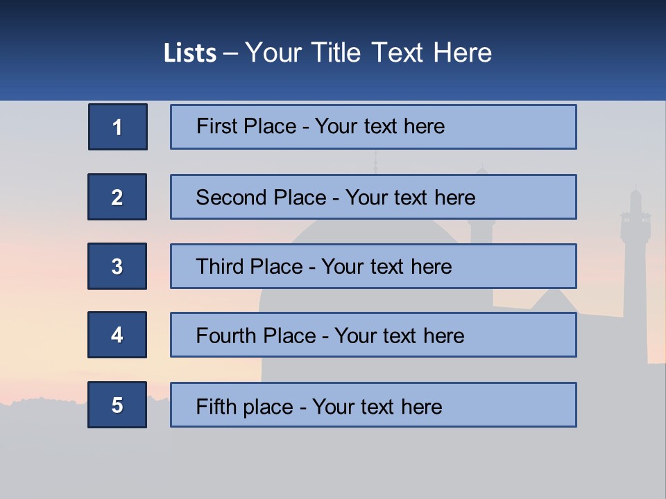 Iranian Art Islam PowerPoint Template