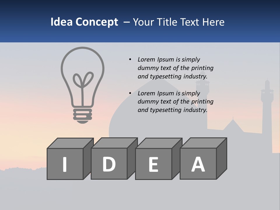 Iranian Art Islam PowerPoint Template