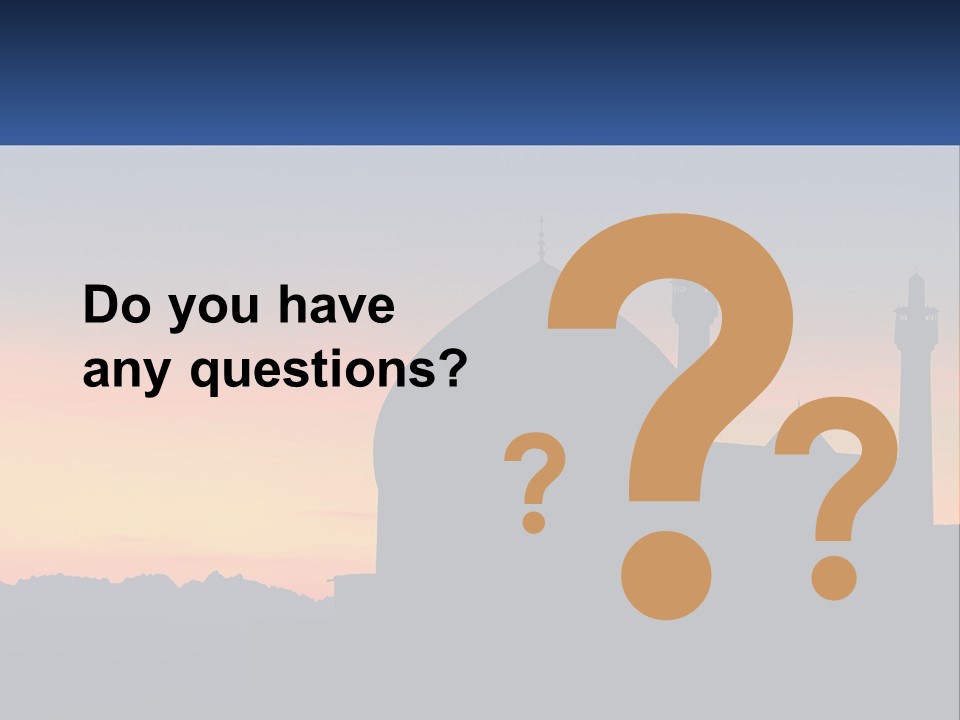 Iranian Art Islam PowerPoint Template