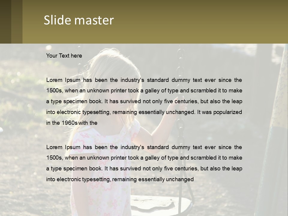 Outdoors Depressed Hurt PowerPoint Template