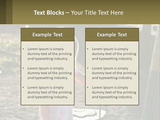 Outdoors Depressed Hurt PowerPoint Template