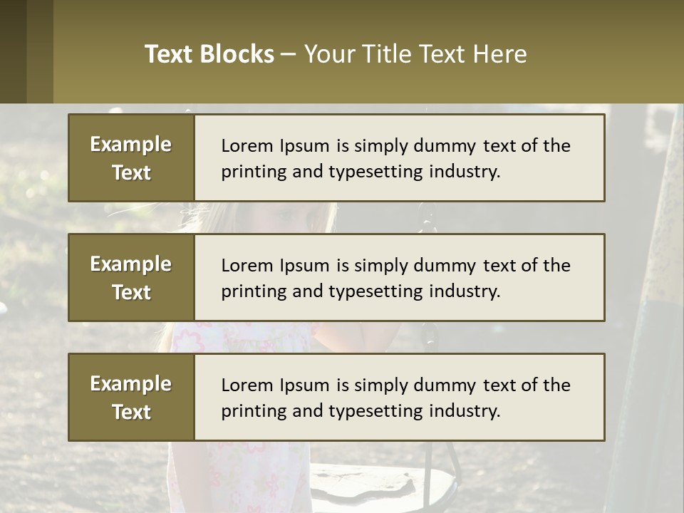 Outdoors Depressed Hurt PowerPoint Template