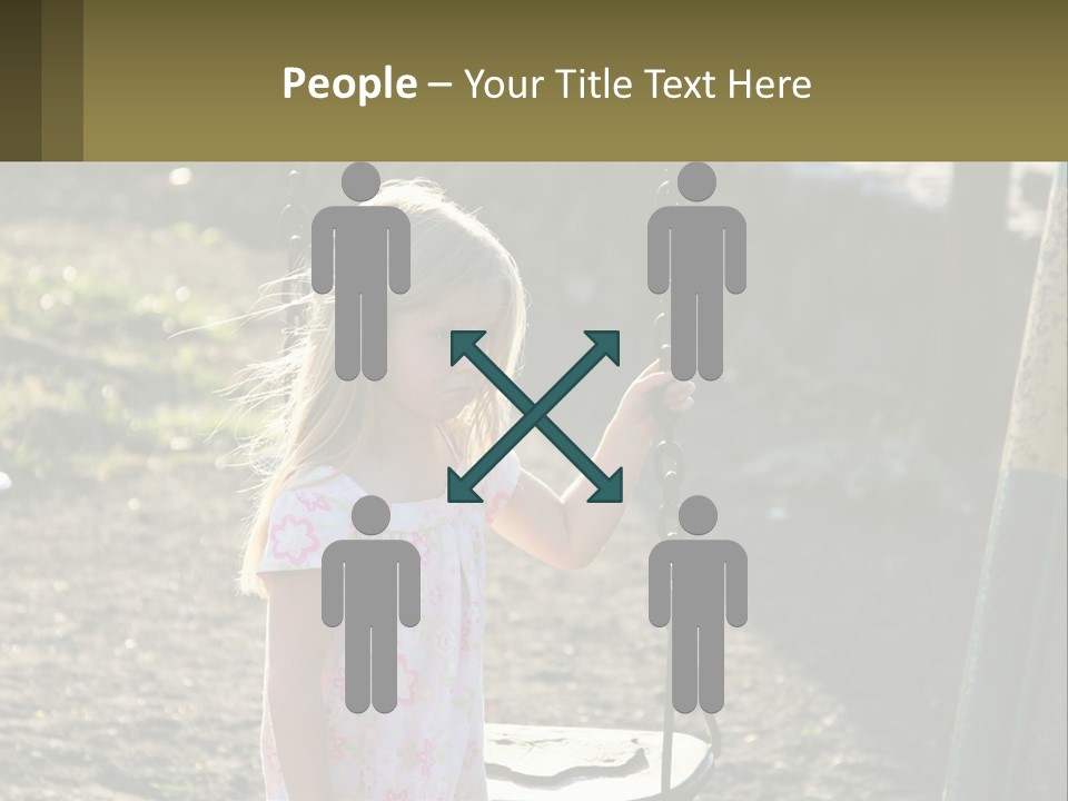 Outdoors Depressed Hurt PowerPoint Template