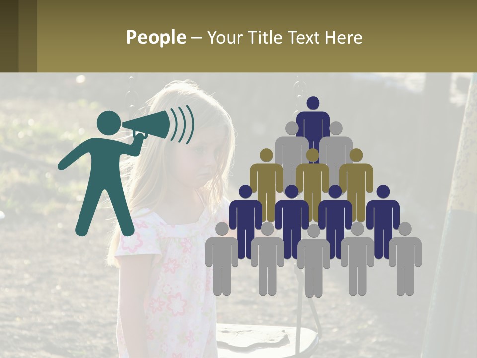 Outdoors Depressed Hurt PowerPoint Template